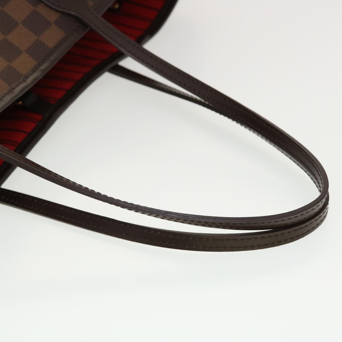 LOUIS VUITTON Damier Ebene Neverfull MM Tote Bag N51105 LV Auth 41150A