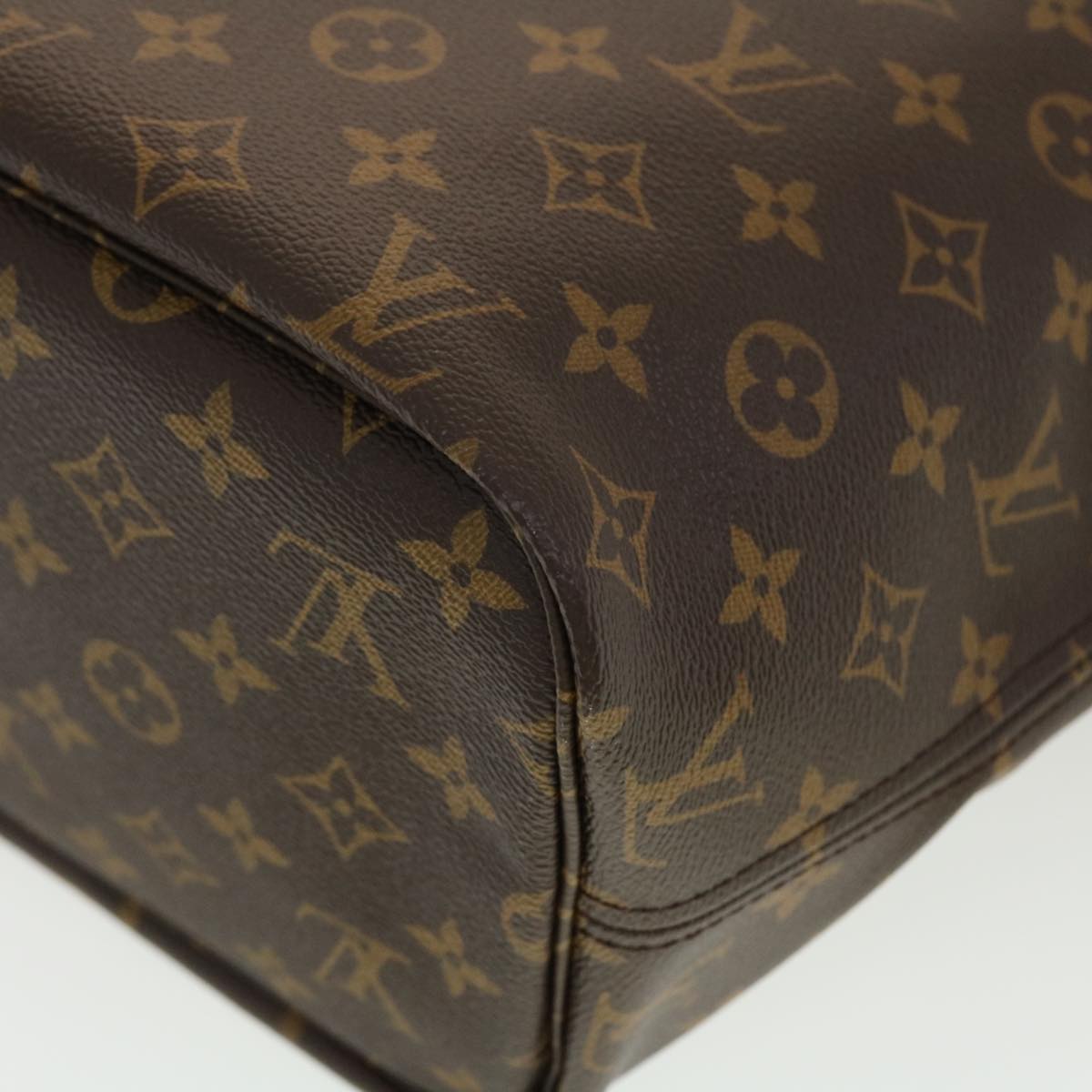 LOUIS VUITTON Monogram Neverfull MM Tote Bag M40156 LV Auth 41151A