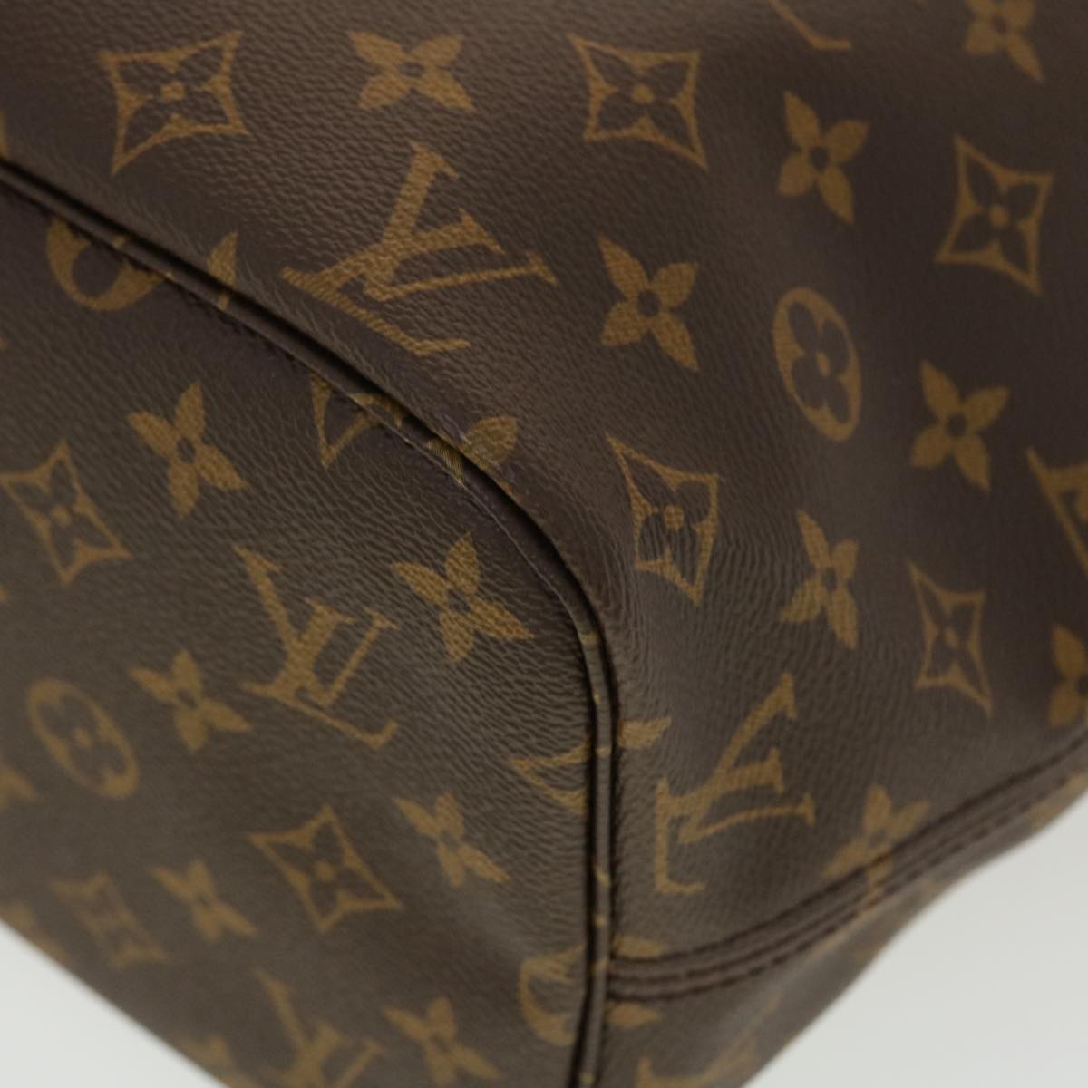 LOUIS VUITTON Monogram Neverfull MM Tote Bag M40156 LV Auth 41153A