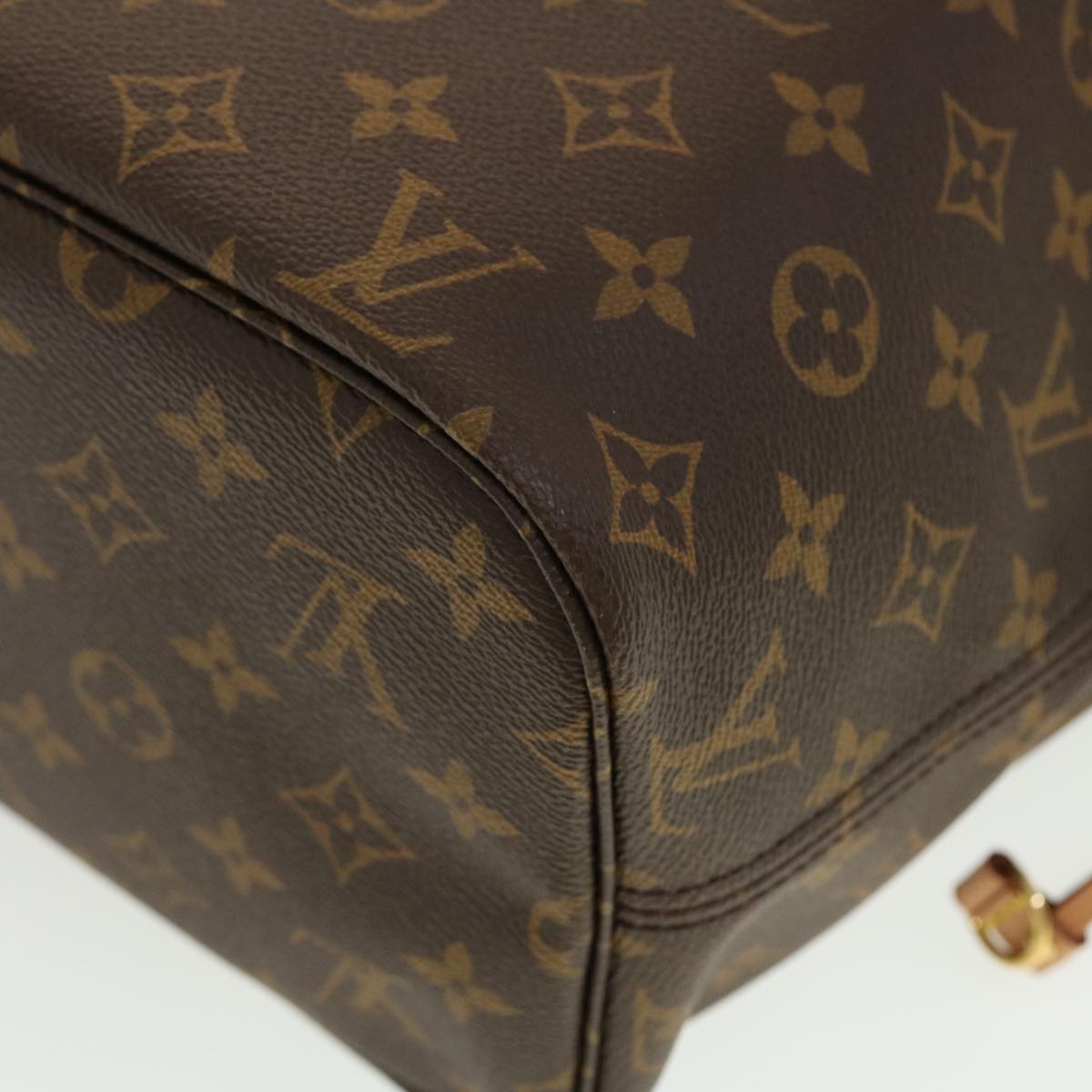 LOUIS VUITTON Monogram Neverfull MM Tote Bag M40156 LV Auth 41153A