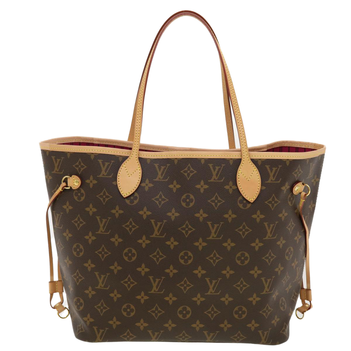 LOUIS VUITTON Monogram Neverfull MM Tote Bag M40156 LV Auth 41153A