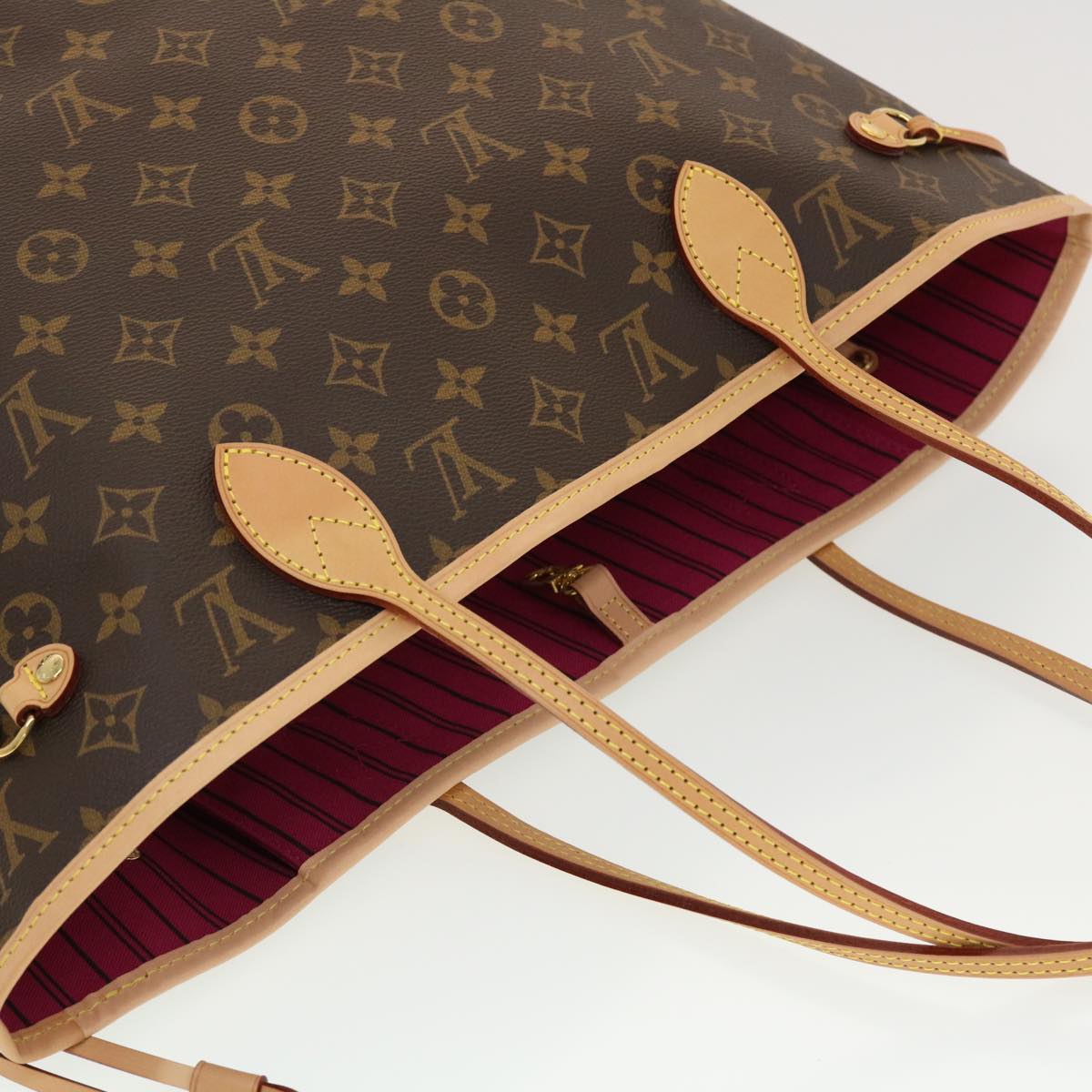 LOUIS VUITTON Monogram Neverfull MM Tote Bag M40156 LV Auth 41153A