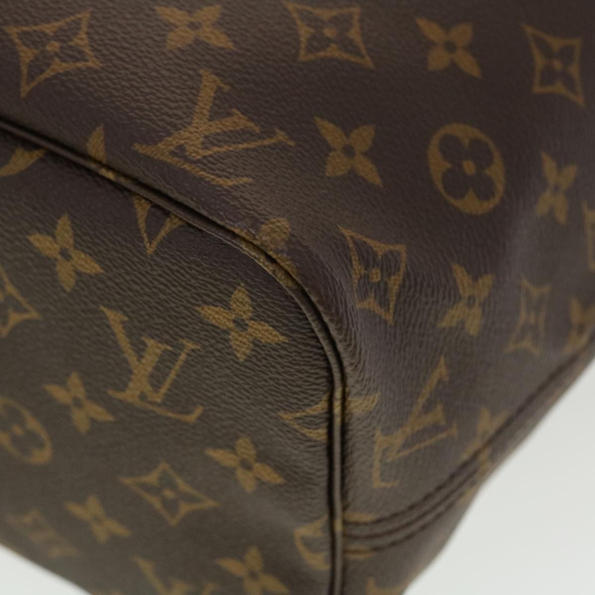 LOUIS VUITTON Monogram Neverfull MM Tote Bag M40156 LV Auth 41154A