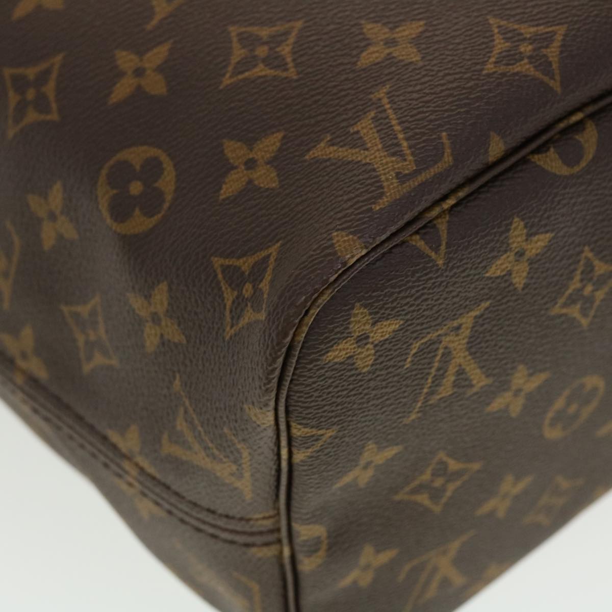 LOUIS VUITTON Monogram Neverfull MM Tote Bag M40156 LV Auth 41154A