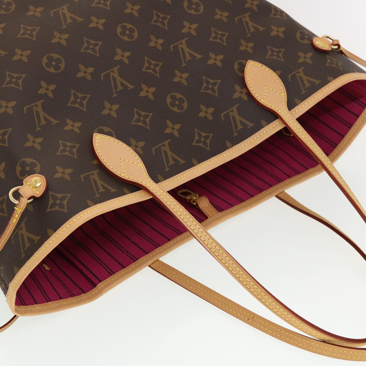 LOUIS VUITTON Monogram Neverfull MM Tote Bag M40156 LV Auth 41154A