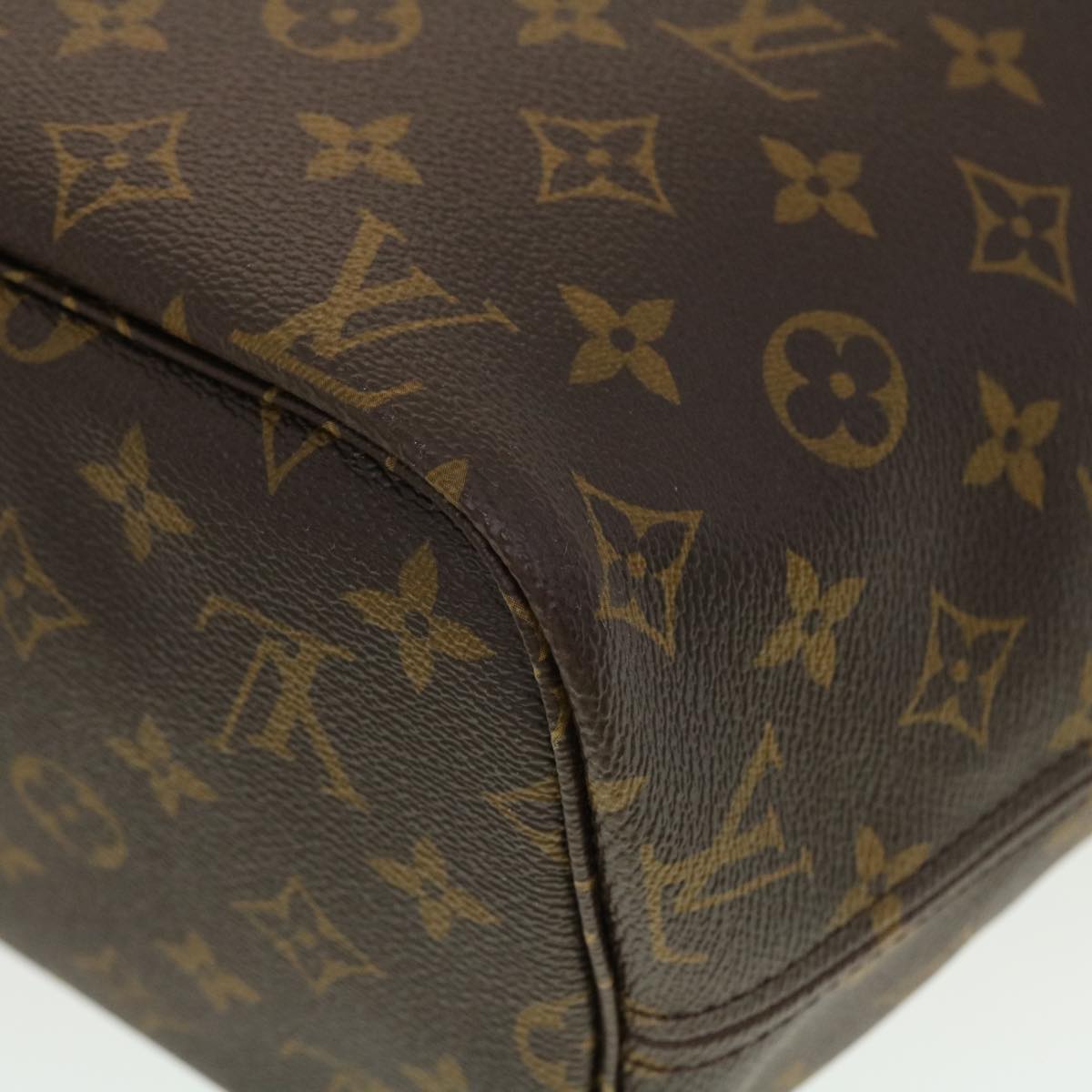 LOUIS VUITTON Monogram Neverfull MM Tote Bag M40156 LV Auth 41155A