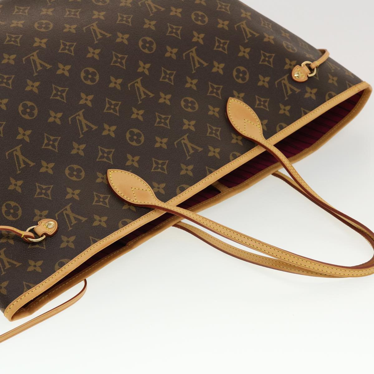 LOUIS VUITTON Monogram Neverfull GM Tote Bag M40157 LV Auth 41161A