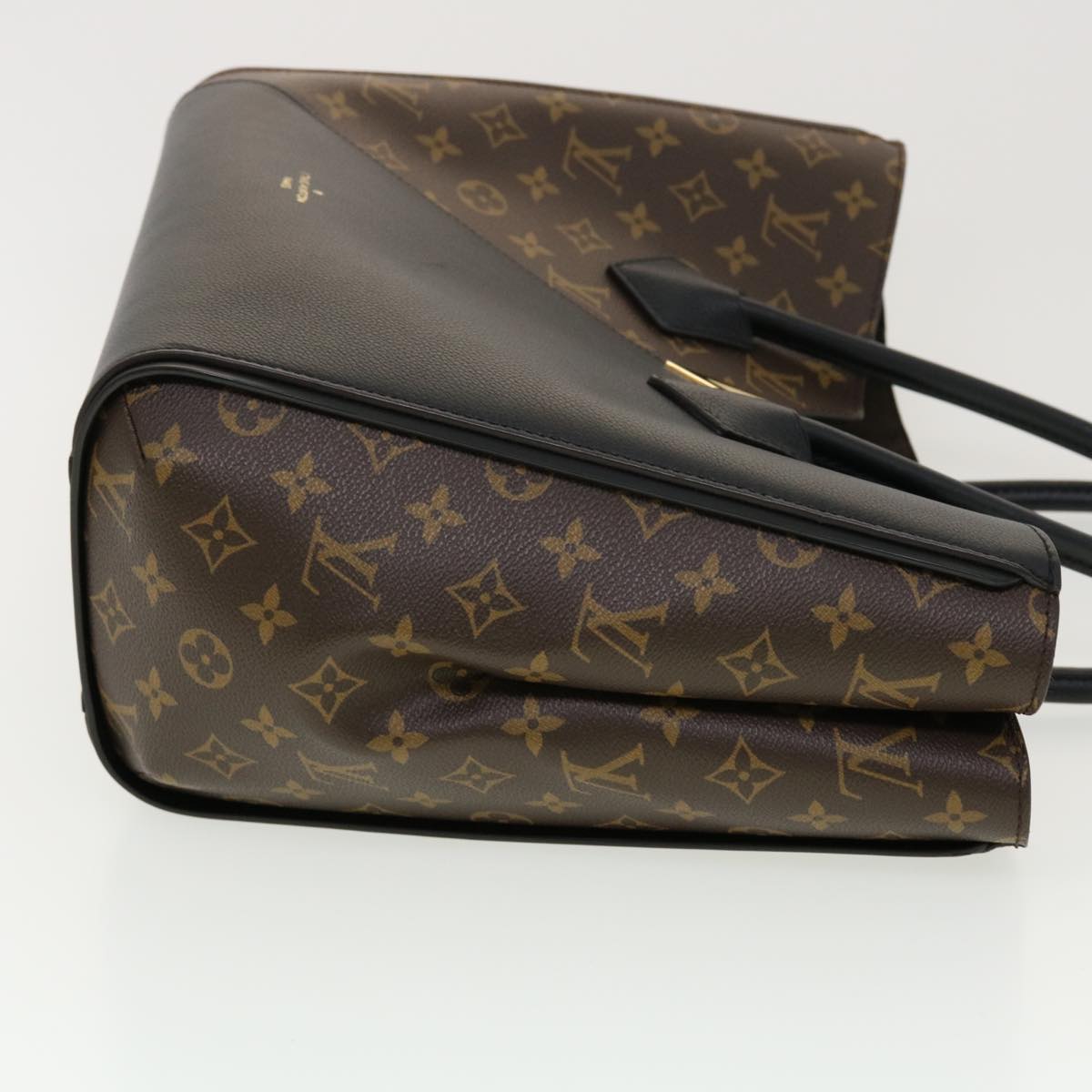 LOUIS VUITTON Monogram Kimono MM Tote Bag Black M40460 LV Auth 41167