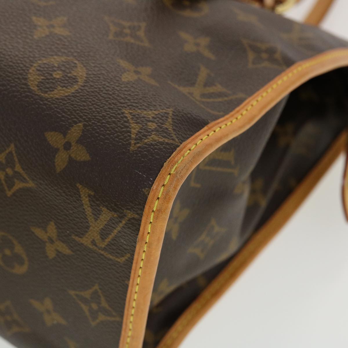 LOUIS VUITTON Monogram Popincourt Haut Tote Bag M40007 LV Auth 41172