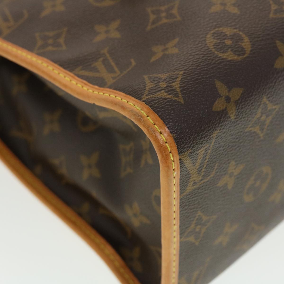 LOUIS VUITTON Monogram Popincourt Haut Tote Bag M40007 LV Auth 41172