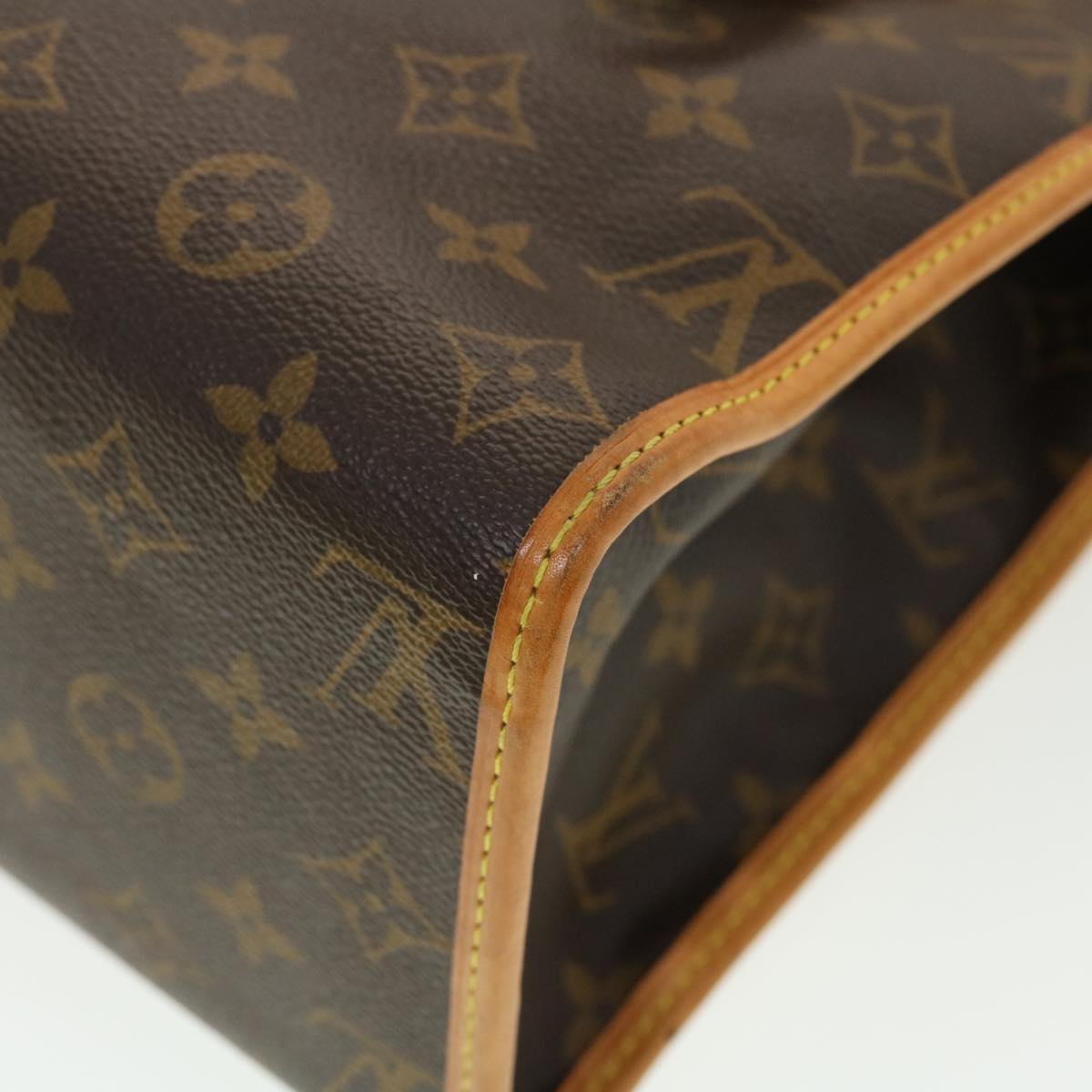 LOUIS VUITTON Monogram Popincourt Haut Tote Bag M40007 LV Auth 41172