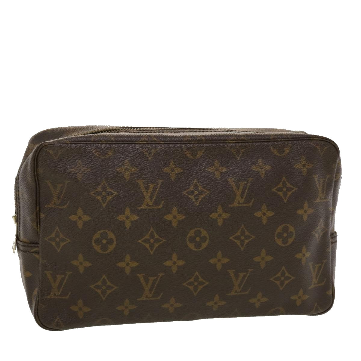 LOUIS VUITTON Monogram Trousse Toilette 28 Clutch Bag M47522 LV Auth 41208