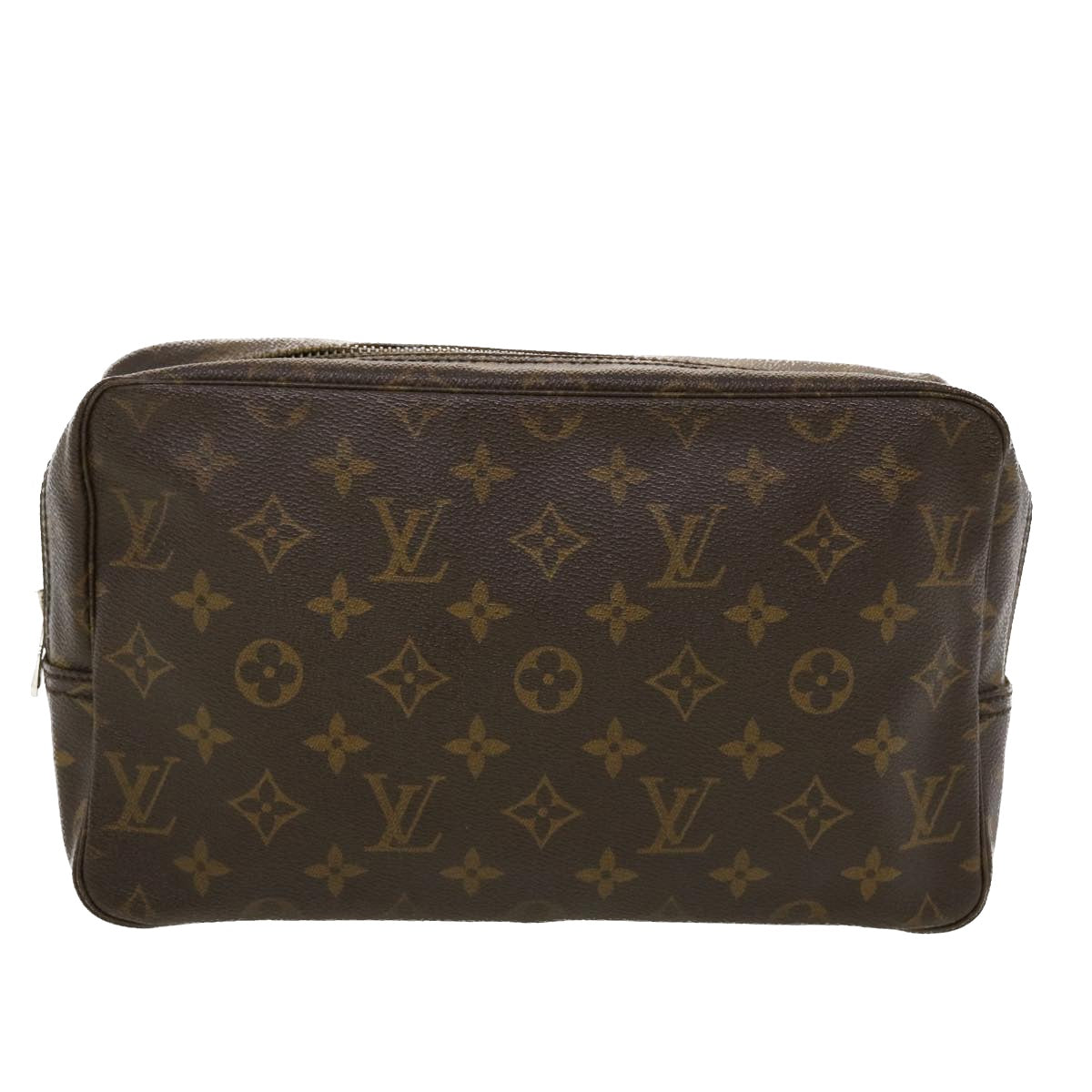 LOUIS VUITTON Monogram Trousse Toilette 28 Clutch Bag M47522 LV Auth 41208