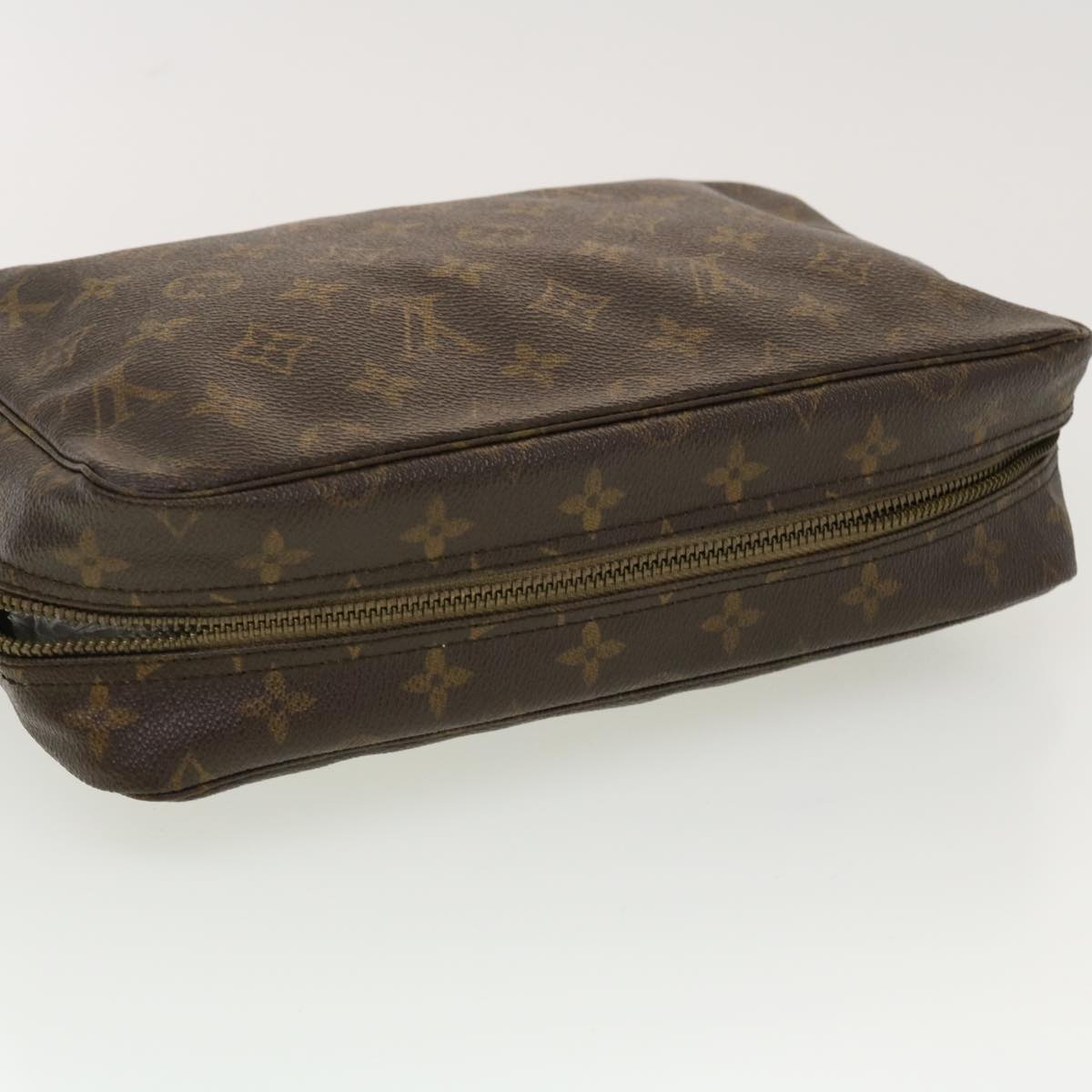 LOUIS VUITTON Monogram Trousse Toilette 28 Clutch Bag M47522 LV Auth 41208