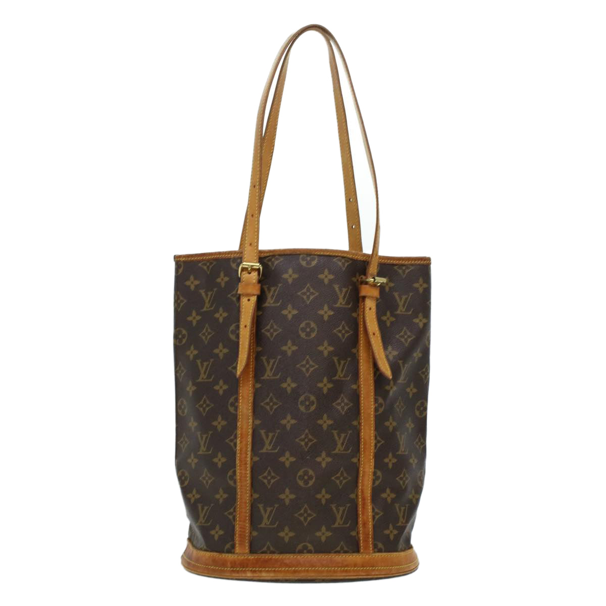 LOUIS VUITTON Monogram Bucket GM Shoulder Bag M42236 LV Auth 41210