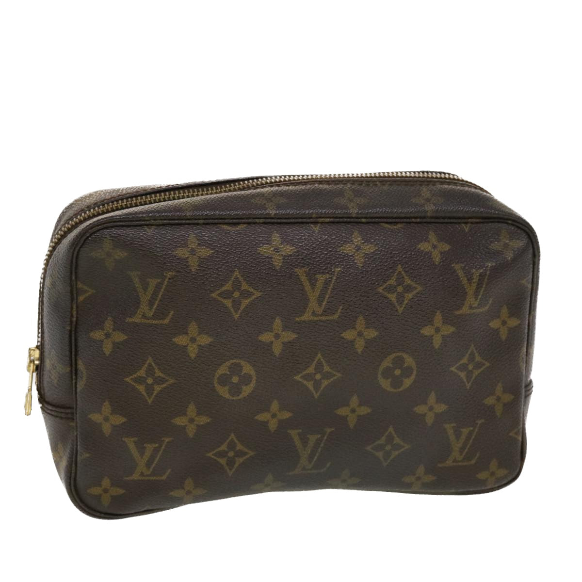 LOUIS VUITTON Monogram Trousse Toilette 23 Clutch Bag M47524 LV Auth 41235