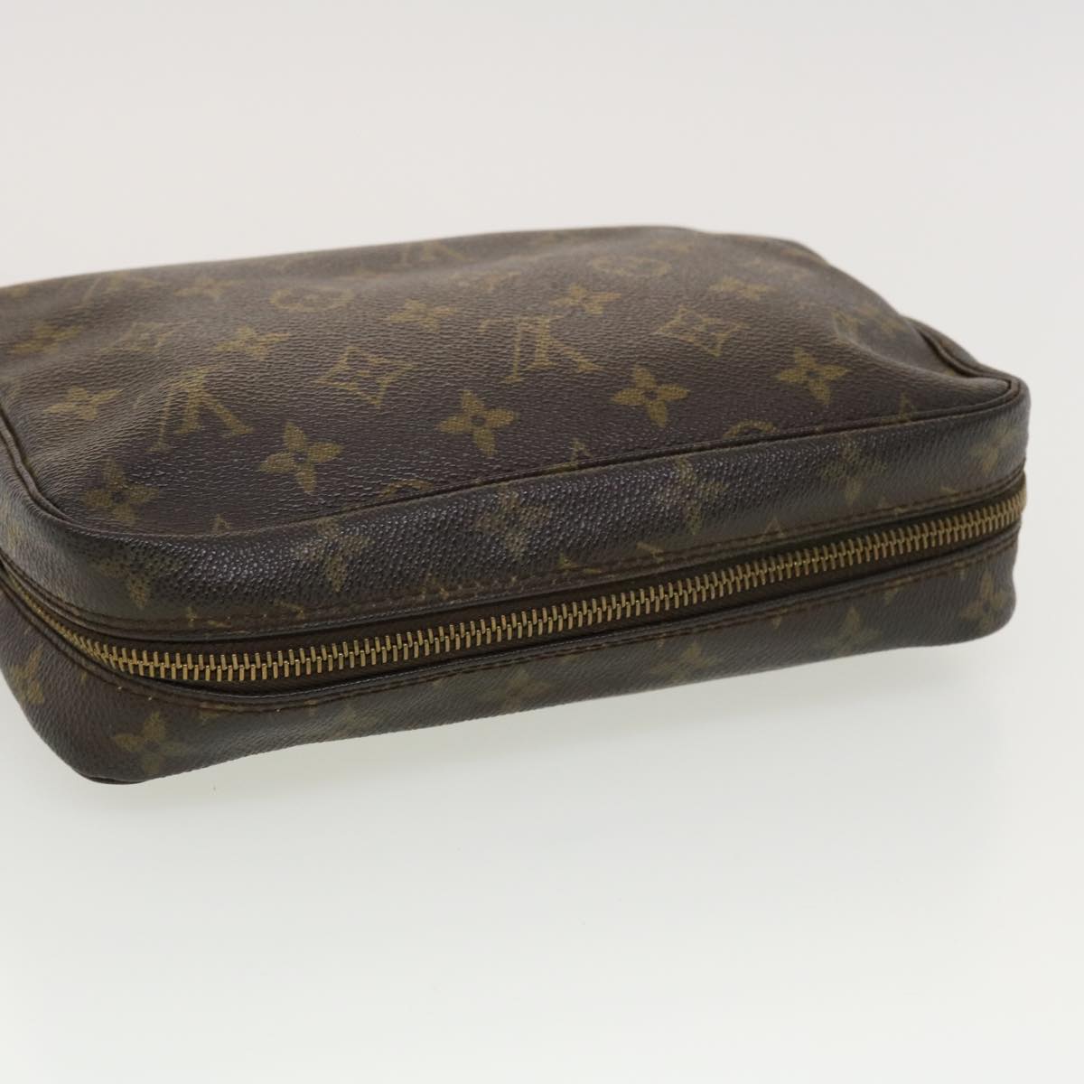 LOUIS VUITTON Monogram Trousse Toilette 23 Clutch Bag M47524 LV Auth 41235