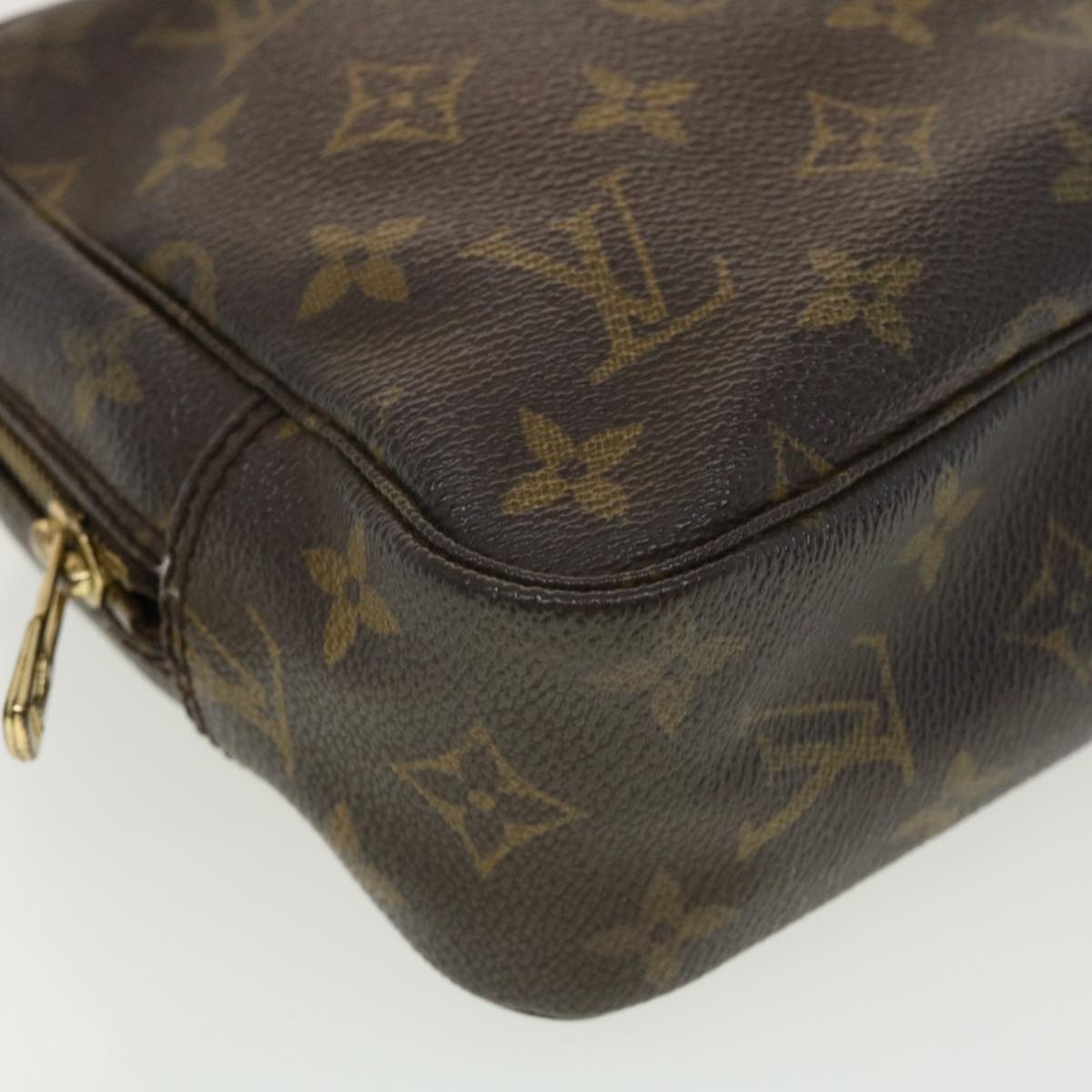 LOUIS VUITTON Monogram Trousse Toilette 23 Clutch Bag M47524 LV Auth 41235