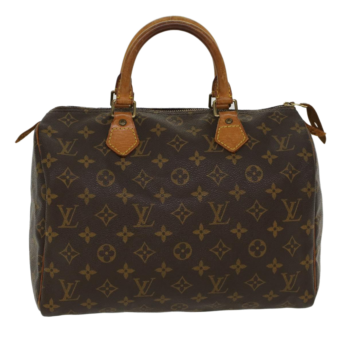 LOUIS VUITTON Monogram Speedy 30 Hand Bag M41526 LV Auth 41236