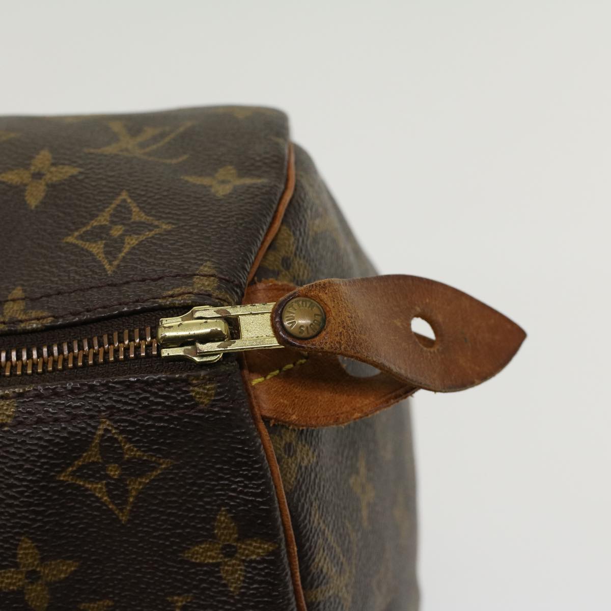 LOUIS VUITTON Monogram Speedy 30 Hand Bag M41526 LV Auth 41236