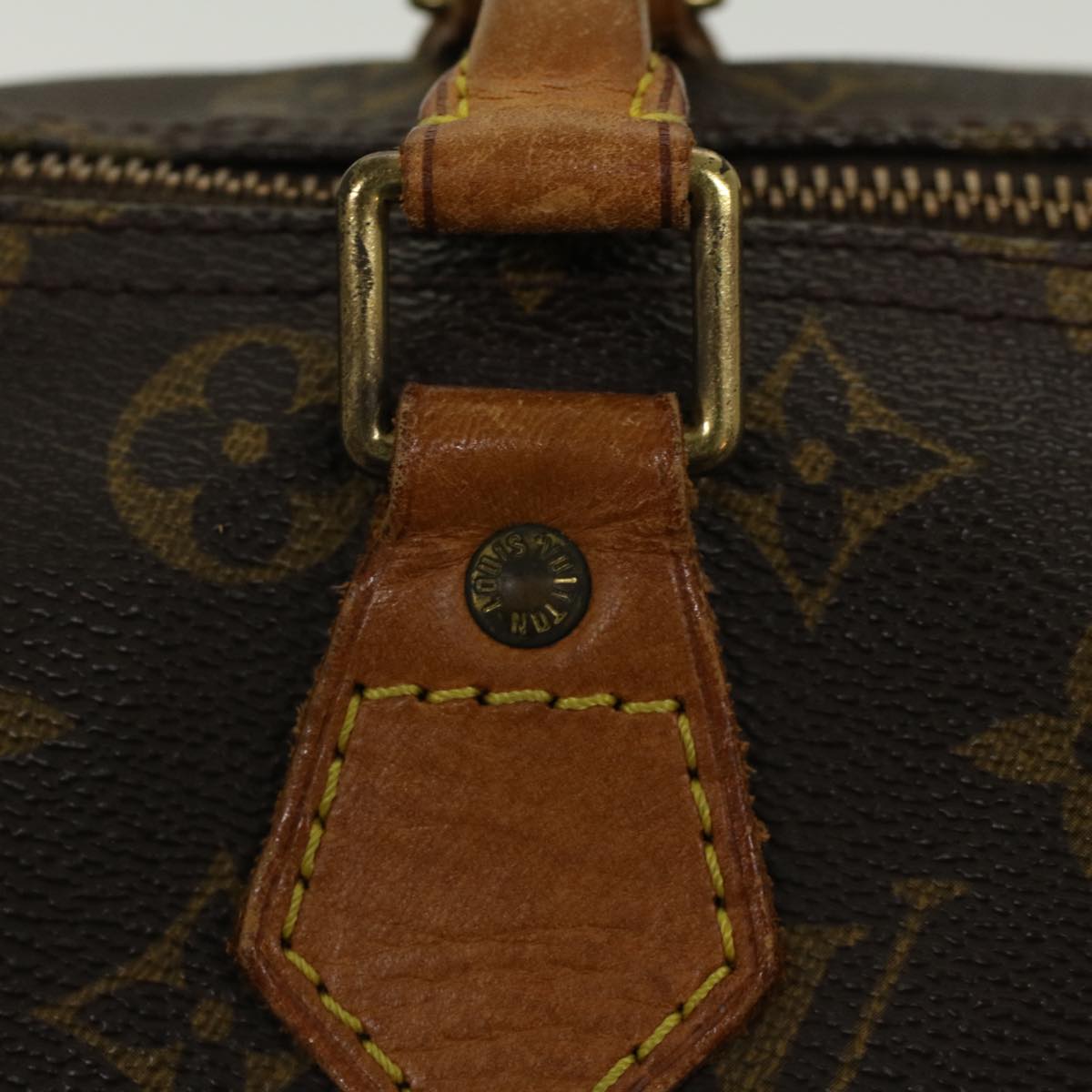 LOUIS VUITTON Monogram Speedy 30 Hand Bag M41526 LV Auth 41236