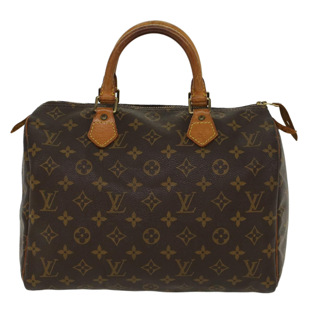 LOUIS VUITTON Monogram Speedy 30 Hand Bag M41526 LV Auth 41236