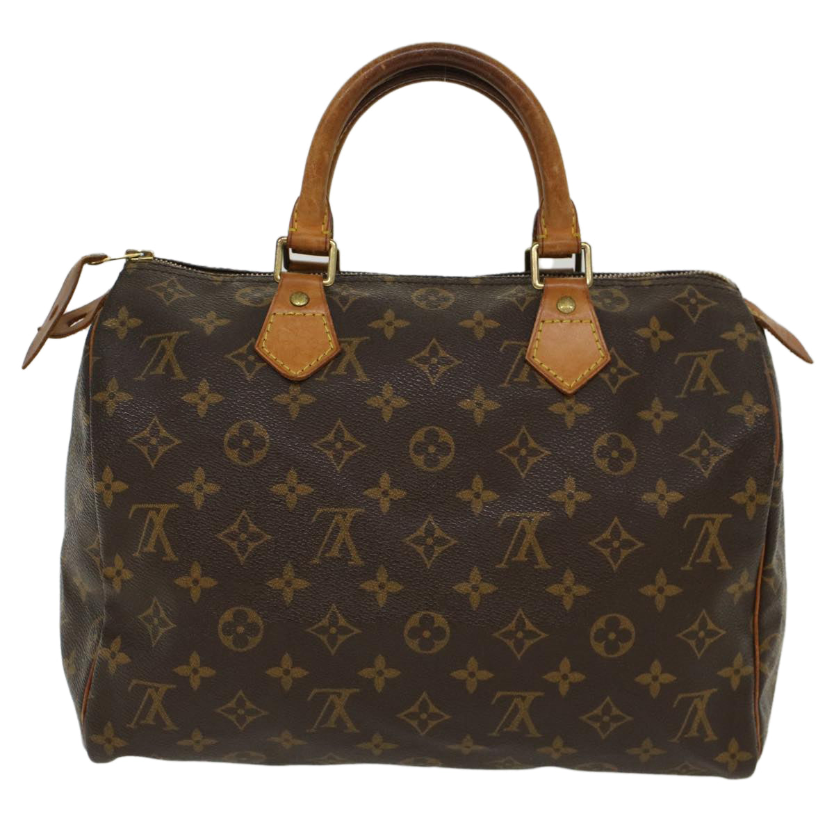 LOUIS VUITTON Monogram Speedy 30 Hand Bag M41526 LV Auth 41236