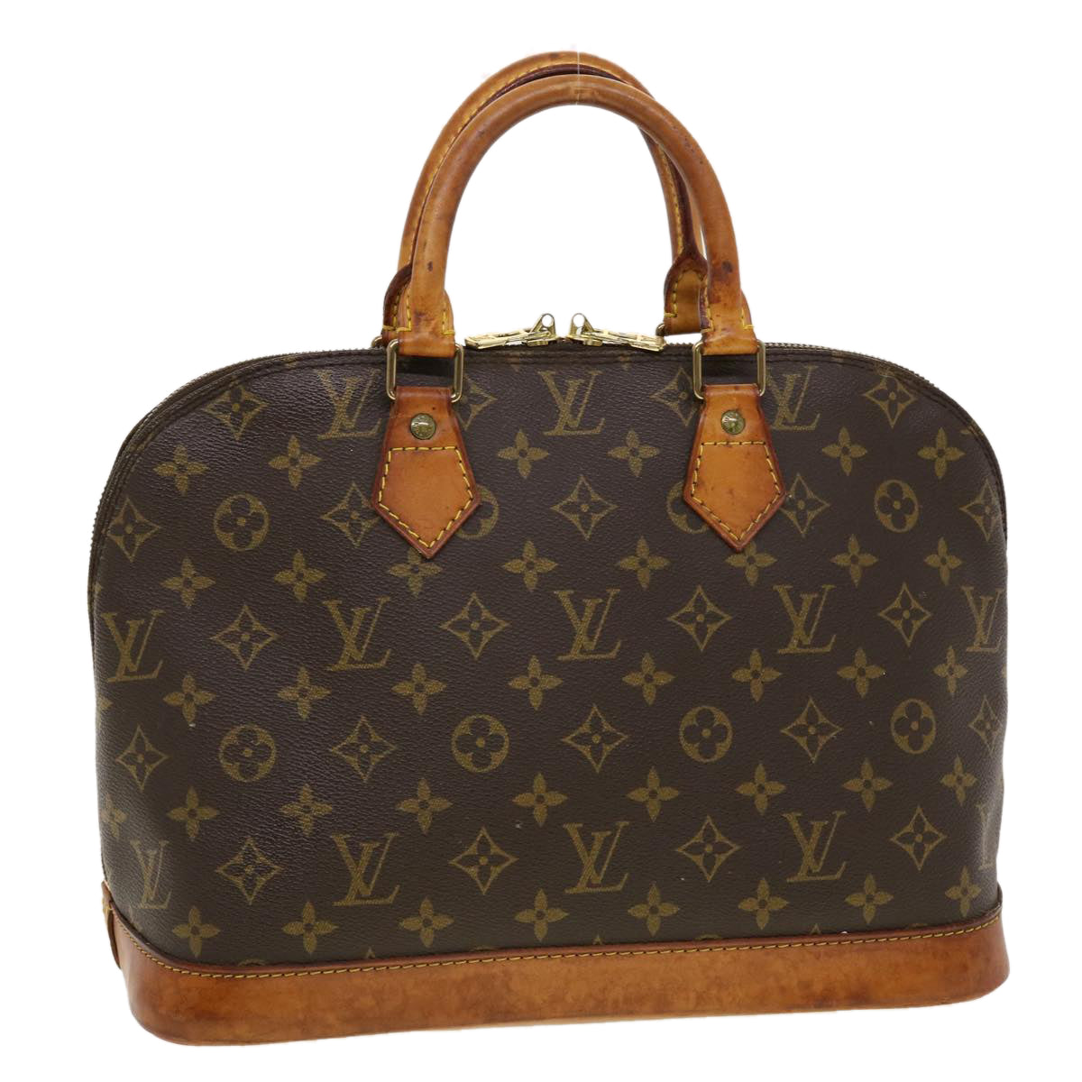 LOUIS VUITTON Monogram Alma Hand Bag M51130 LV Auth 41244