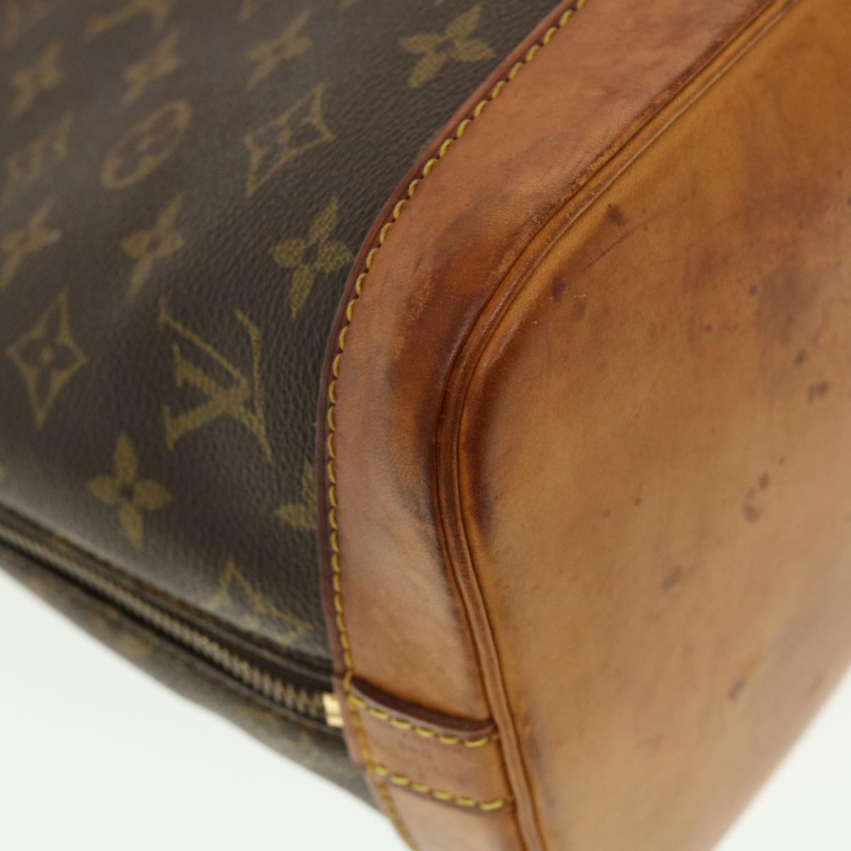 LOUIS VUITTON Monogram Alma Hand Bag M51130 LV Auth 41244