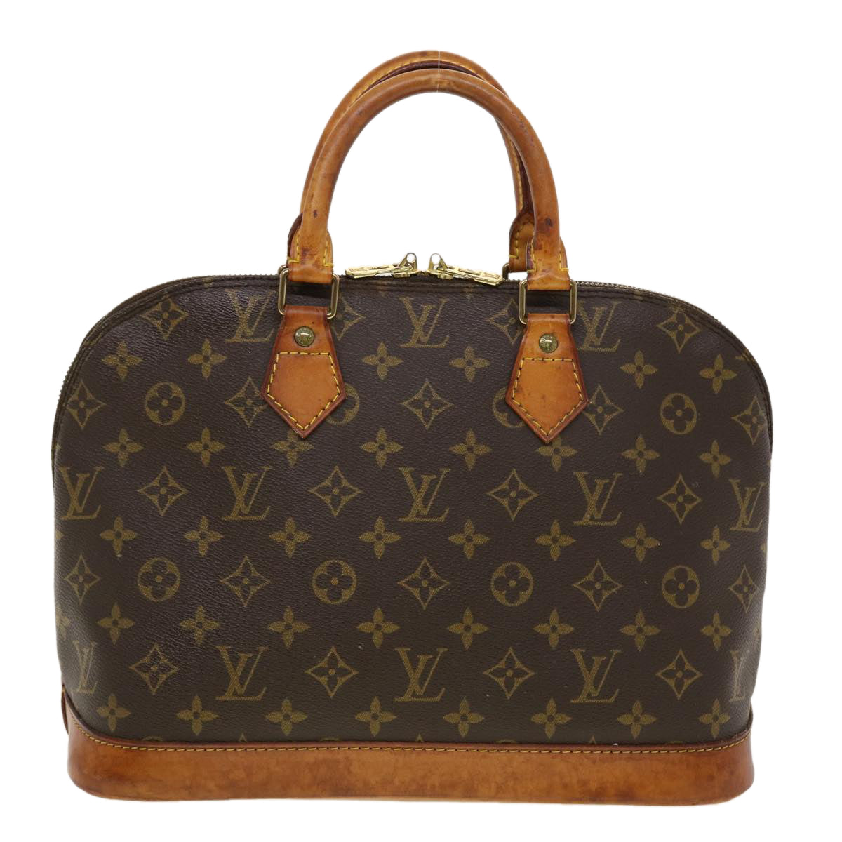 LOUIS VUITTON Monogram Alma Hand Bag M51130 LV Auth 41244