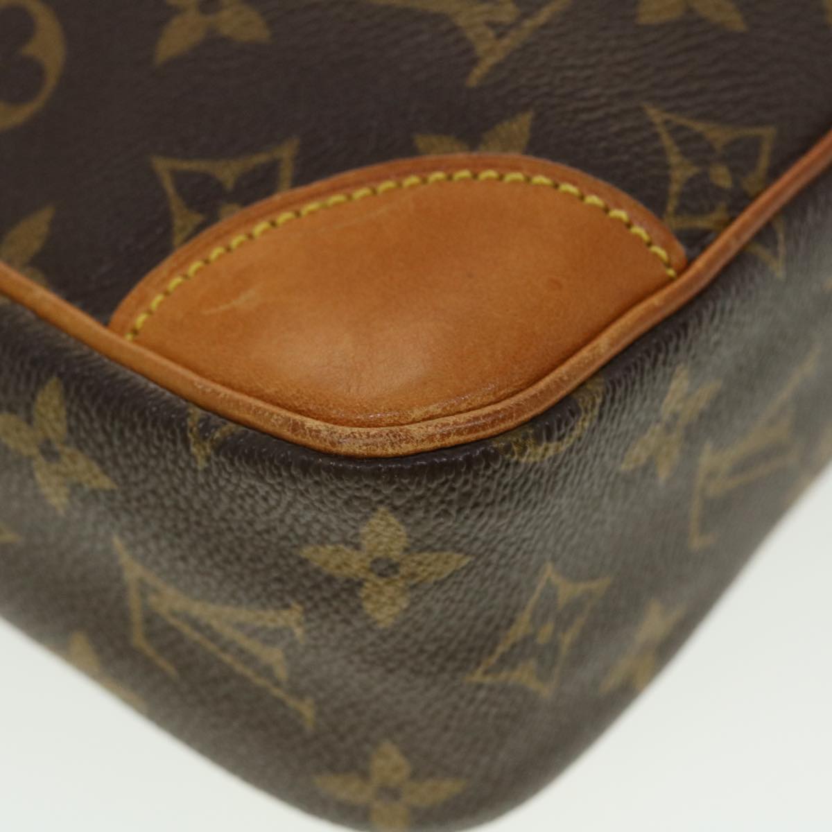 LOUIS VUITTON Monogram Compiegne 28 Clutch Bag M51845 LV Auth 41285