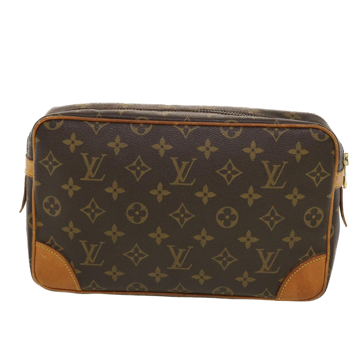 LOUIS VUITTON Monogram Compiegne 28 Clutch Bag M51845 LV Auth 41285 - 0