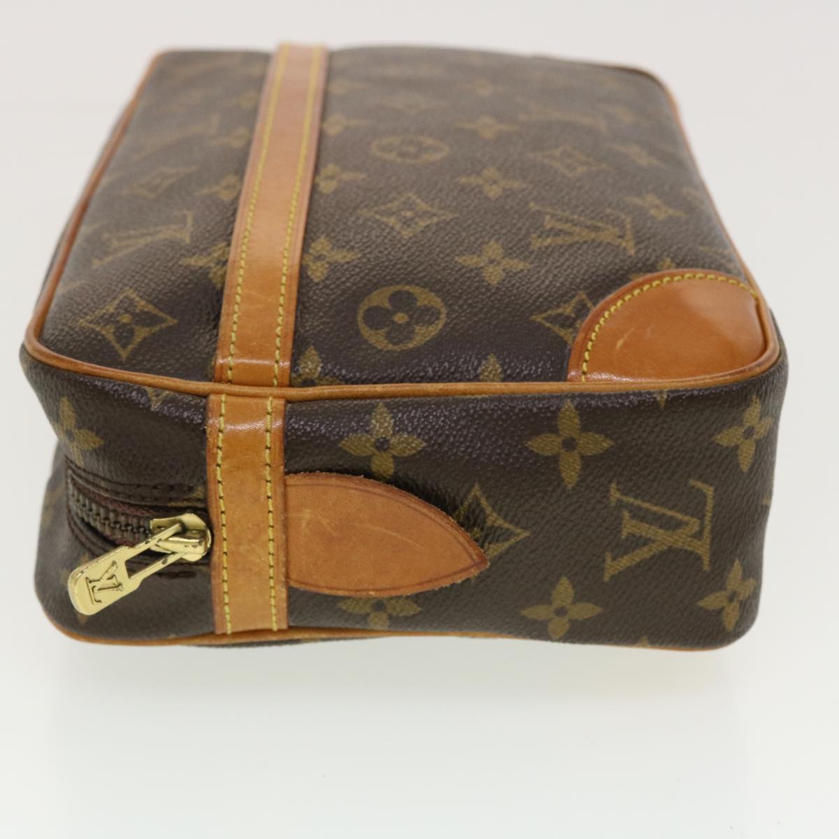 LOUIS VUITTON Monogram Compiegne 28 Clutch Bag M51845 LV Auth 41285