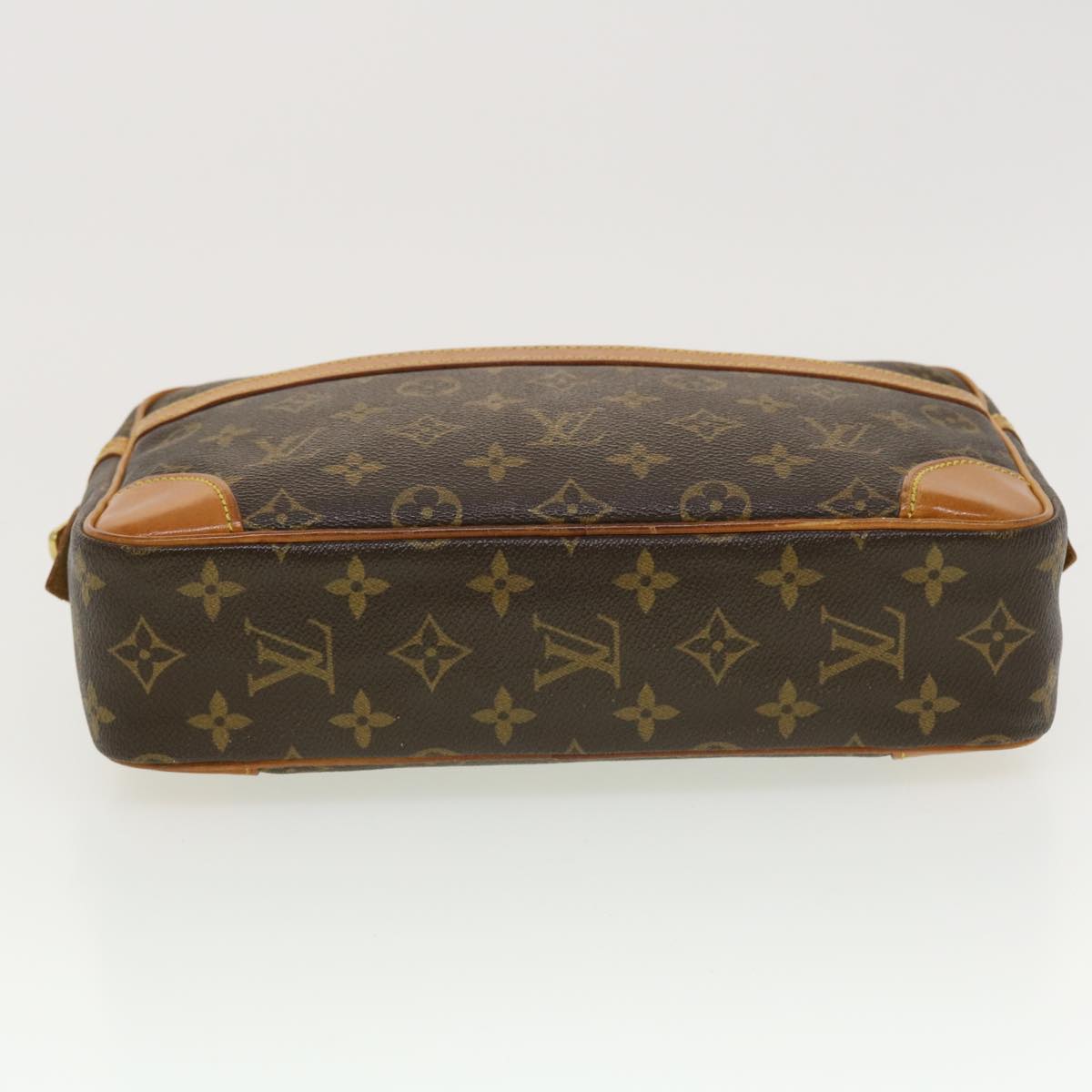 LOUIS VUITTON Monogram Compiegne 28 Clutch Bag M51845 LV Auth 41285