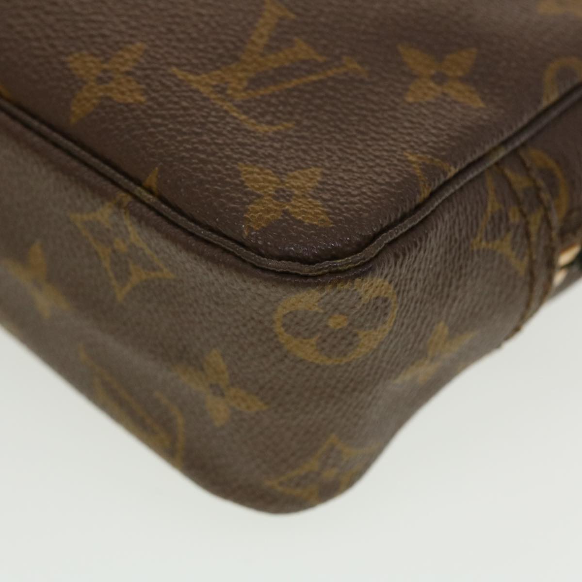 LOUIS VUITTON Monogram Trousse Toilette 23 Clutch Bag M47524 LV Auth 41289