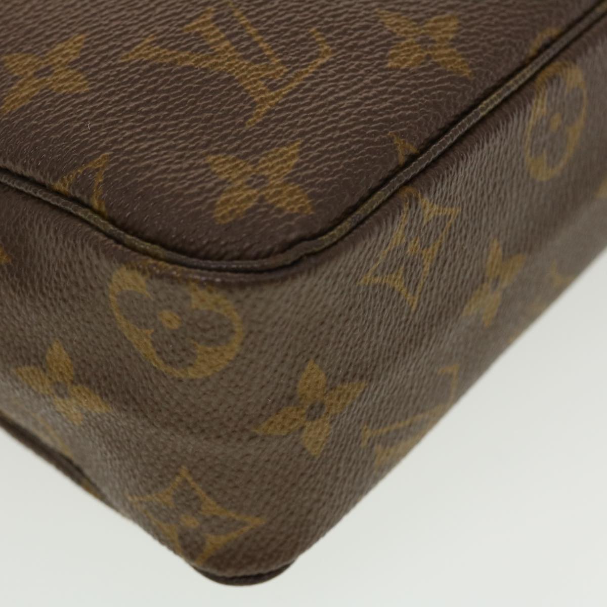 LOUIS VUITTON Monogram Trousse Toilette 23 Clutch Bag M47524 LV Auth 41289