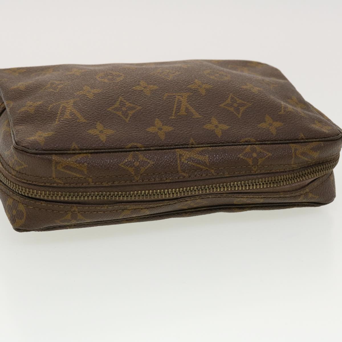 LOUIS VUITTON Monogram Trousse Toilette 23 Clutch Bag M47524 LV Auth 41289