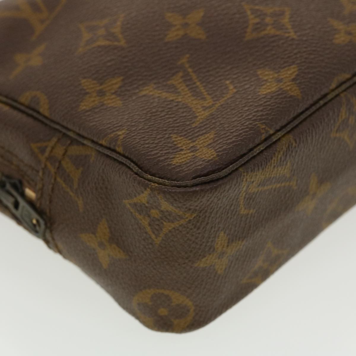 LOUIS VUITTON Monogram Trousse Toilette 23 Clutch Bag M47524 LV Auth 41289