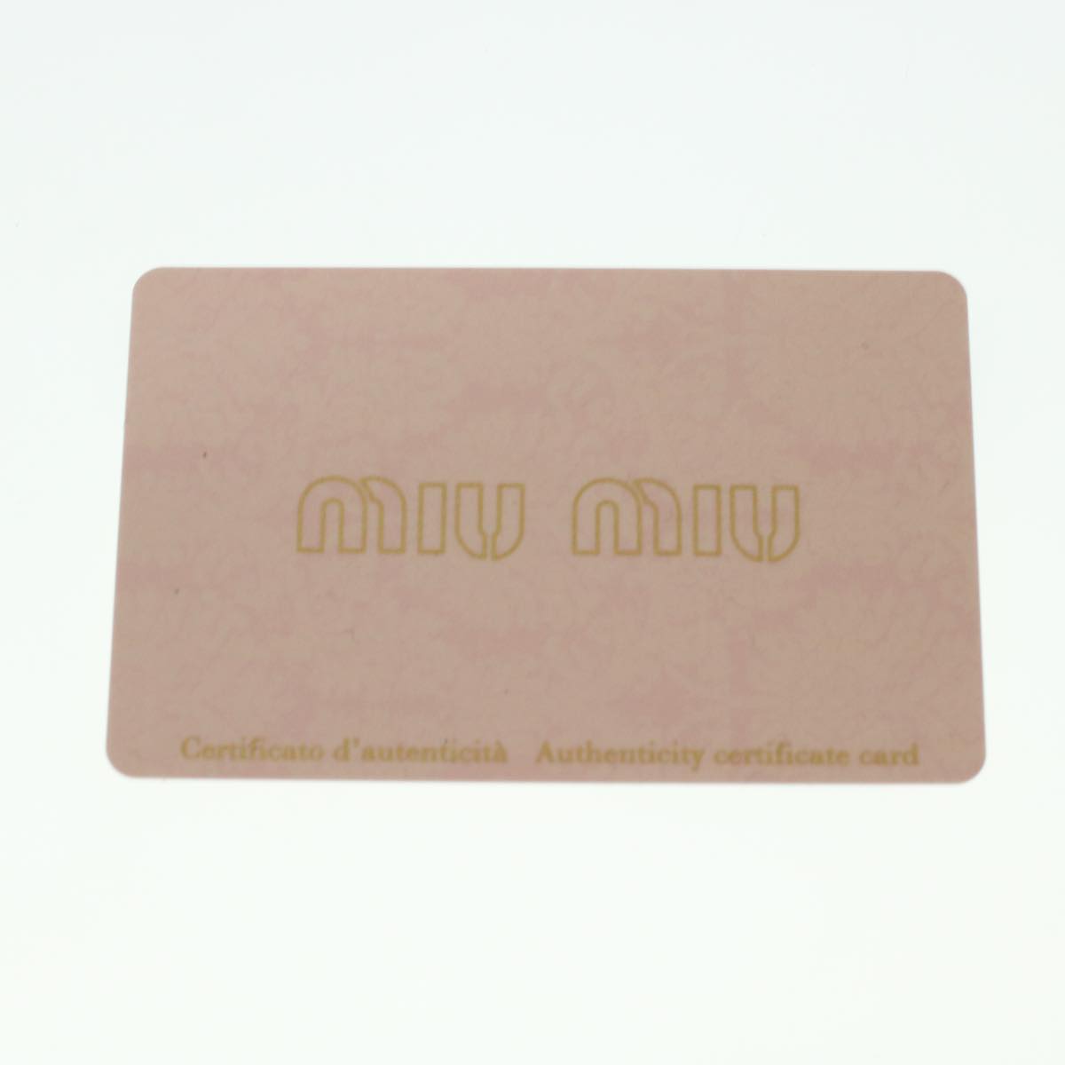 Miu Miu Tote Bag Leather Pink Auth 41351