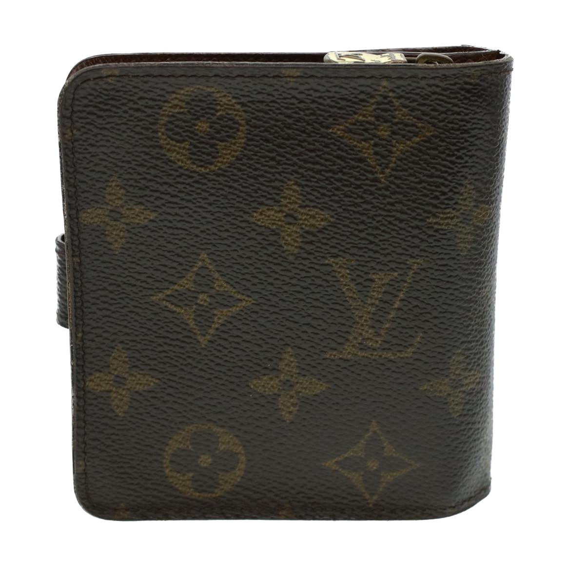 LOUIS VUITTON Monogram Compact Zip Wallet M61667 LV Auth 41425 - 0