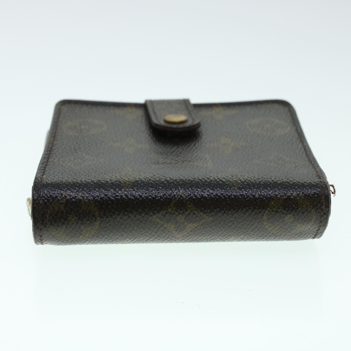 LOUIS VUITTON Monogram Compact Zip Wallet M61667 LV Auth 41425