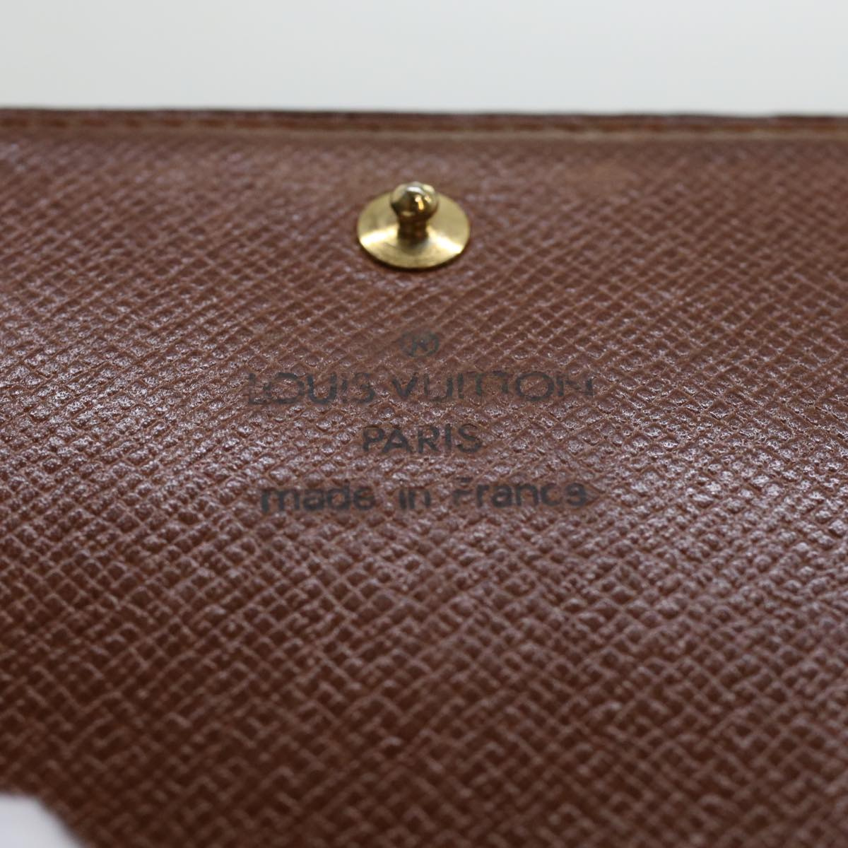 LOUIS VUITTON Monogram Porte Monnaie Billets Tresor Wallet M61730 LV Auth 41427