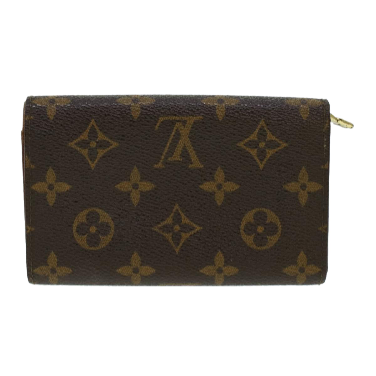 LOUIS VUITTON Monogram Porte Monnaie Billets Tresor Wallet M61730 LV Auth 41427 - 0