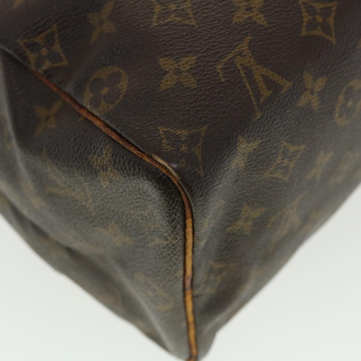 LOUIS VUITTON Monogram Speedy 25 Hand Bag M41528 LV Auth 41450