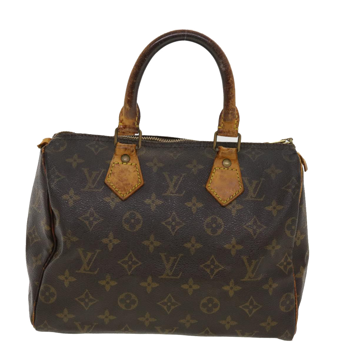 LOUIS VUITTON Monogram Speedy 25 Hand Bag M41528 LV Auth 41450