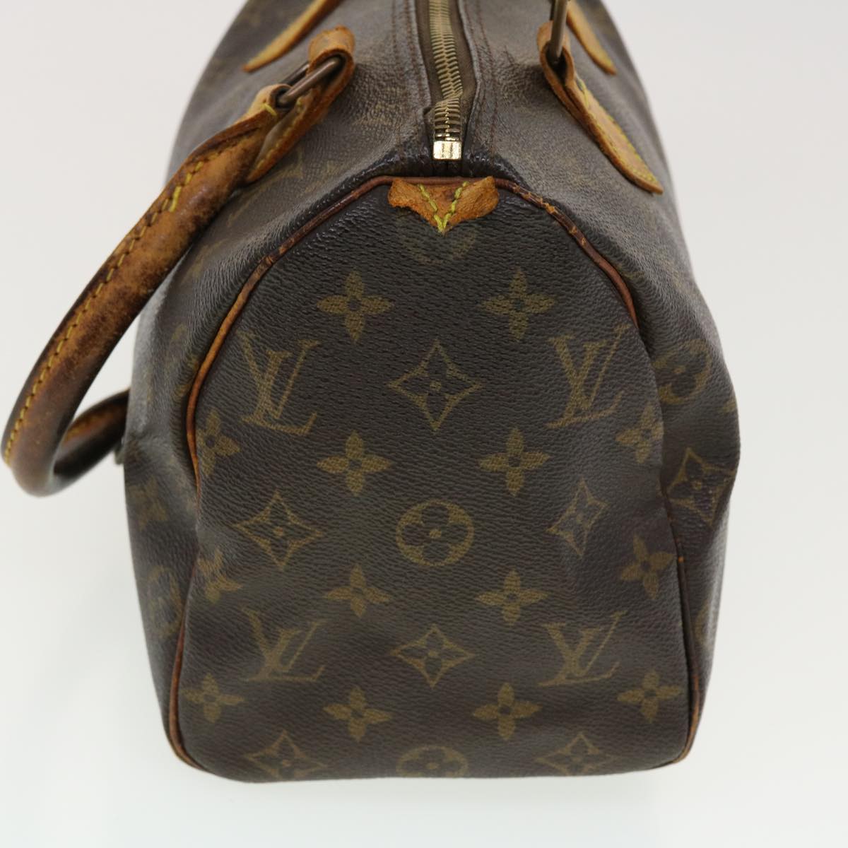 LOUIS VUITTON Monogram Speedy 25 Hand Bag M41528 LV Auth 41450