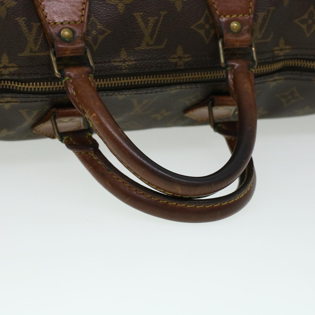 LOUIS VUITTON Monogram Speedy 40 Hand Bag M41522 LV Auth 41456