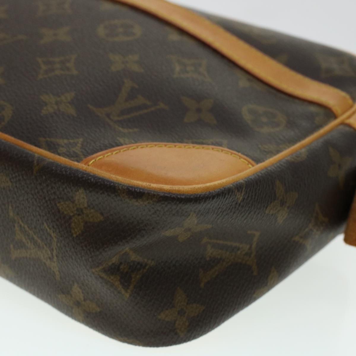 LOUIS VUITTON Monogram Compiegne 28 Clutch Bag M51845 LV Auth 41492