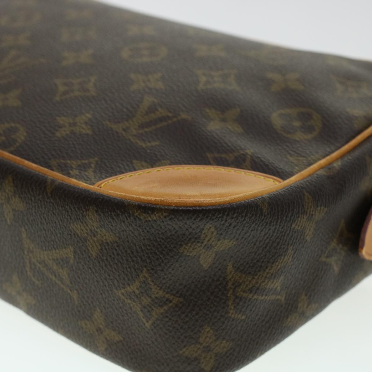 LOUIS VUITTON Monogram Compiegne 28 Clutch Bag M51845 LV Auth 41492