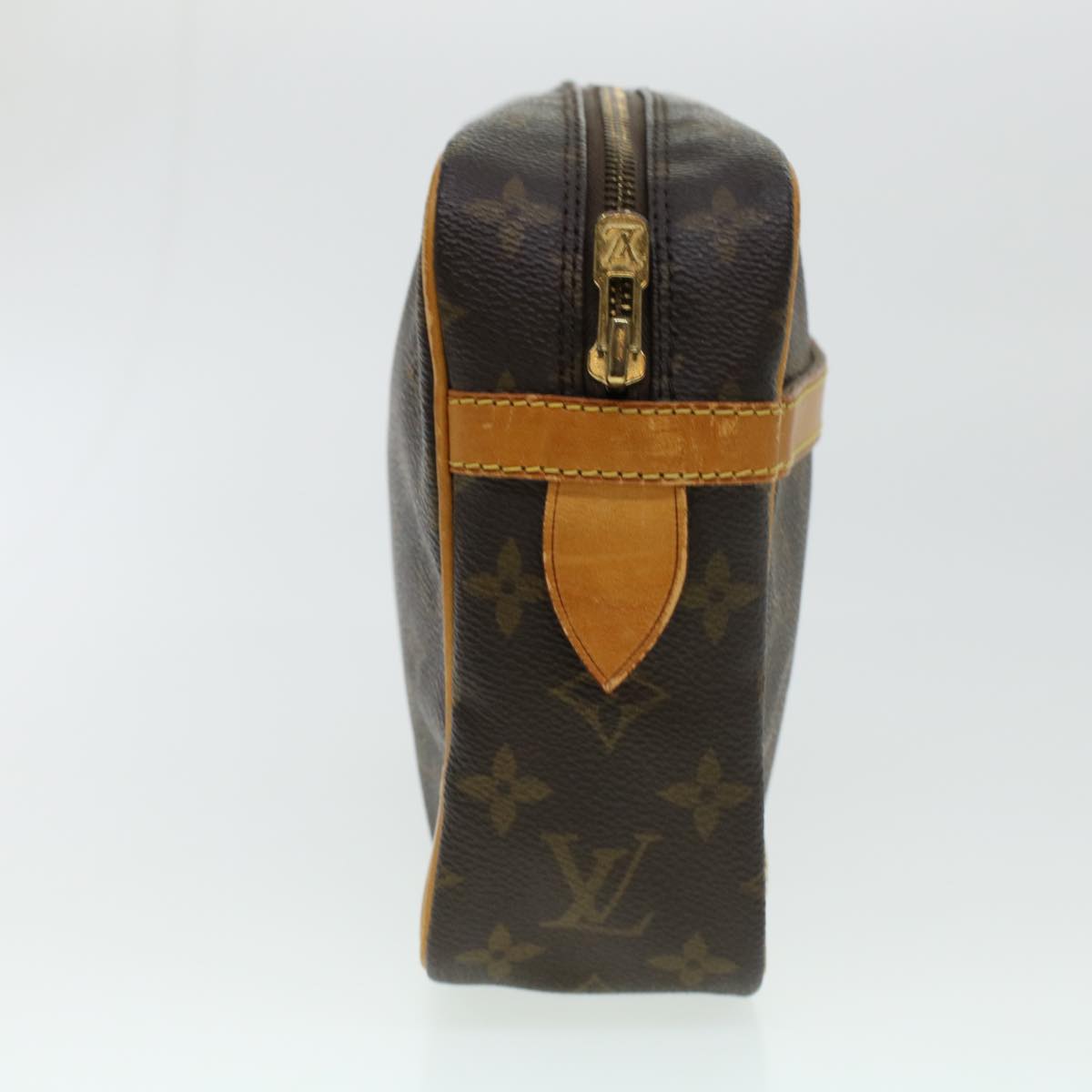 LOUIS VUITTON Monogram Compiegne 28 Clutch Bag M51845 LV Auth 41492